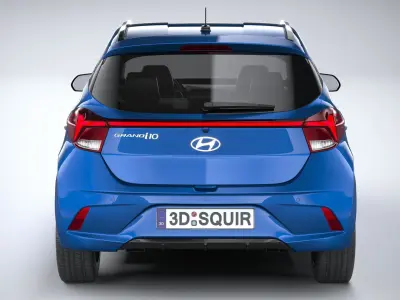 Hyundai i10 Grand 2024 3D model