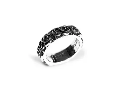 CHROME HEARTS Textures Rings  3D model