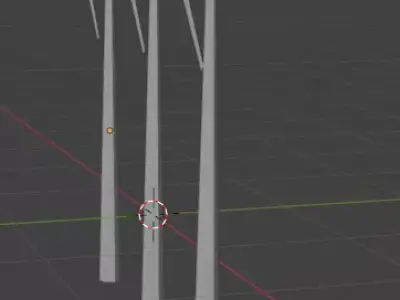 Low Poly Wind Turbine 3D Model Low-poly 3D model