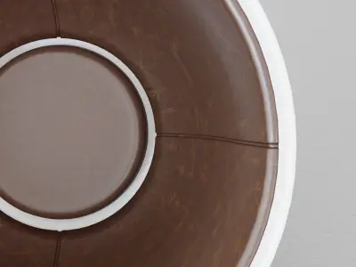 Cup Chair Decoration Seating Interior Design Furniture 3D model