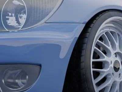 Lexus is300 3D model