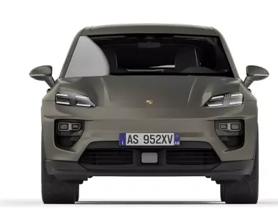 Porsche Macan 2025 3D model
