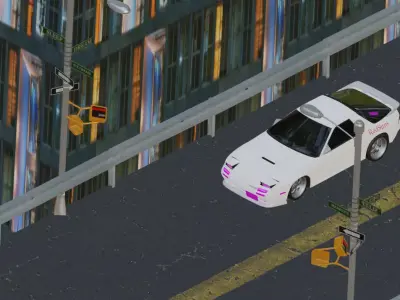  Car animation Free 3D model