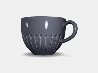 STRIMMIG Mug 1 Low-poly 3D model