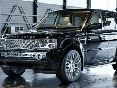 2006 Custom Land Rover Range Rover Sport 3D model