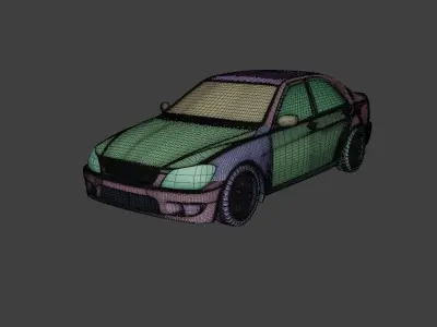 Lexus is300 3D model