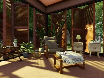 interior design 3D model purchase