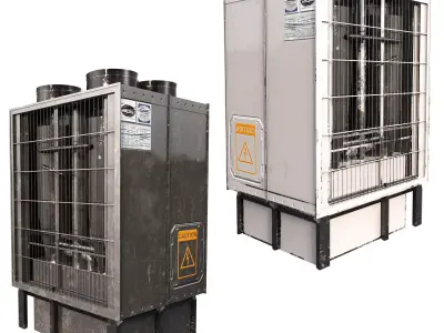 Rooftop Unit 3D model