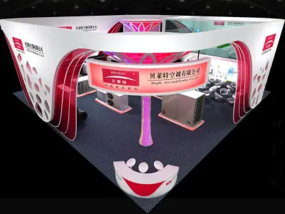 Exhibition - Area - 16X16-3DMAX2009-02 3D model