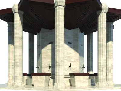 FOUNTAIN - SHADIRVAN - 01 3D model