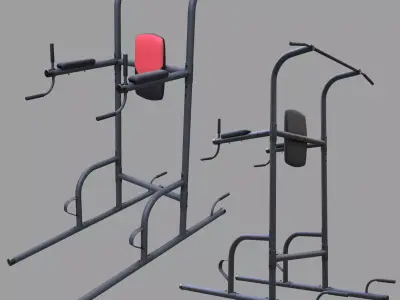 Weider Power Tower 3D model