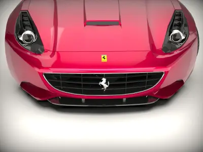 Ferrari California Car 3D Model 3D model