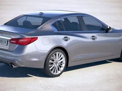 Infiniti Q50 2018 3D model