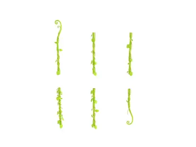 Prop306 Modular Vine 3D model