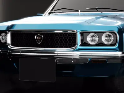 Mazda Rx3 Car Model 3D model