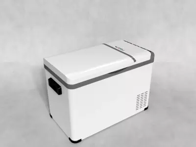 Car refrigerator 3D model