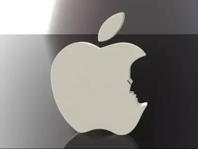 Apple Logo 2 Free 3D model