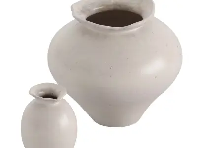 Willa Textured Vase 3D model