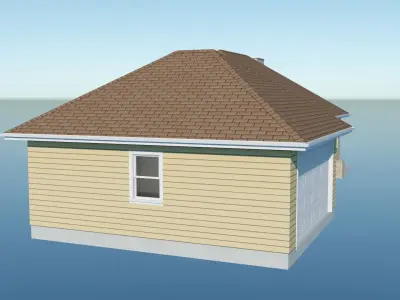 Ranch Style House 3 3D model