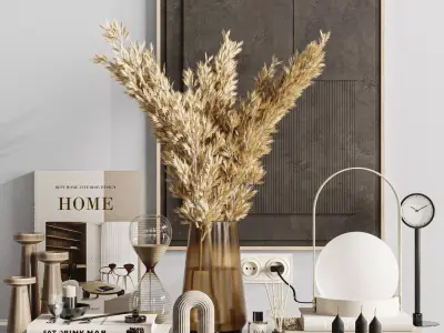 Decorative set 3D model