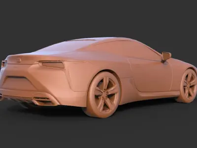 Lexus LC500 3D print model