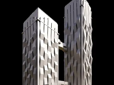 14 High-Rise Building 3D model