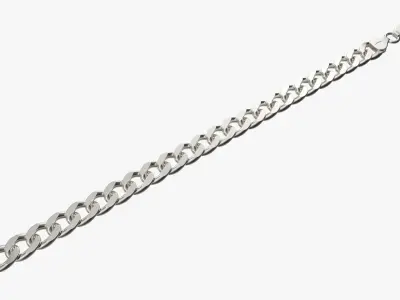 Unlocked chain bracelet 3D model