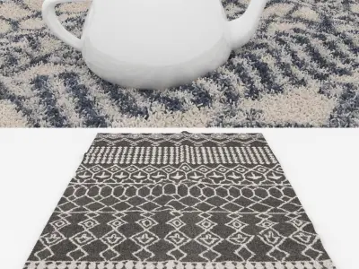 Rugs No 467 Low-poly 3D model