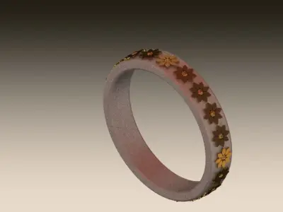 Luxury ring 3D model
