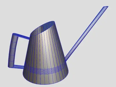 Watering Can 3 Low-poly 3D model