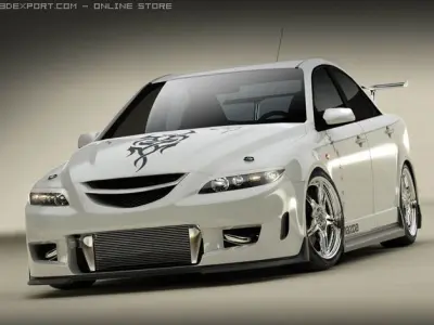 Mazda 6 MPS Tuning 3D model