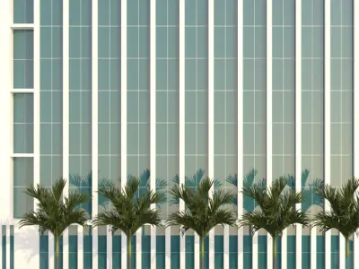 Exterior Design Low-poly 3D model