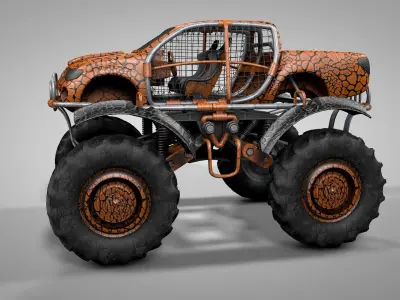 Monster Truck 1 3D model
