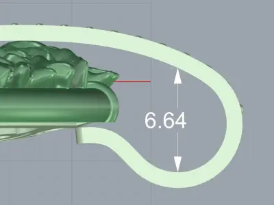 Carrera y Carrera - Shanghai Dragon Pendant 3D print model