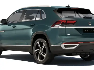 Volkswagen Atlas Cross Sport 2021  3D model