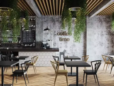 Restaurant 05 3D model