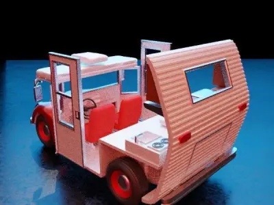 FULL KIT Super Bugger Beetle Motorhome 04fev22 3D print model