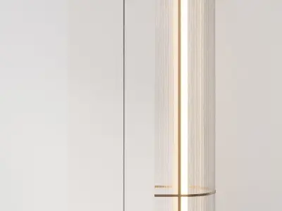 DECORATIVE WALL COLUMN NO3 A 3D model