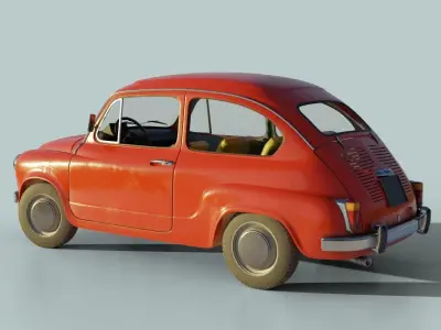 Zastava 750 Fico 3D model