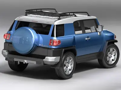 Toyota FJ-cruiser 2008 3D model