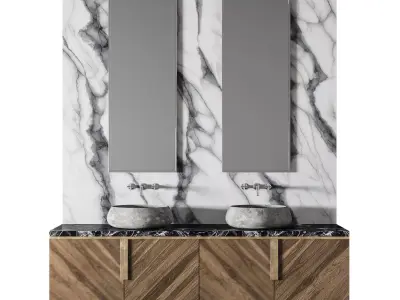 Luxury Bathroom 125 3D model