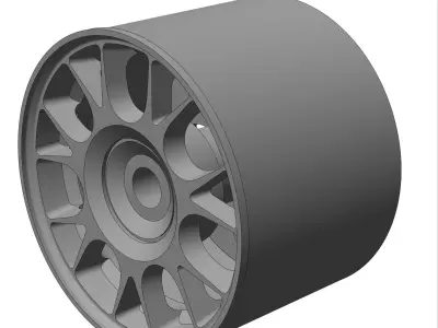 Rotiform TUF-R 164 RIMS FOR HOTWHEELS 3D print model 3D print model