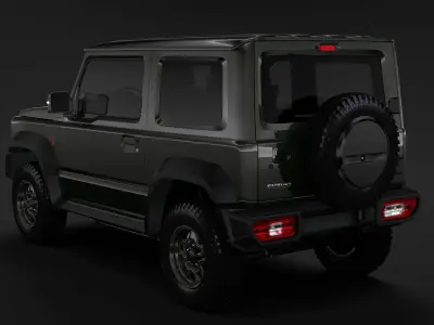 Suzuki Jimny Sierra JL 2020 3D model