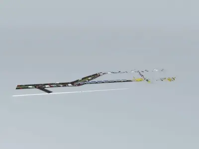 A Very Collisioned Autostrade Free 3D model