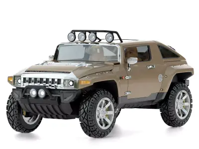 Hummer HX 3D model