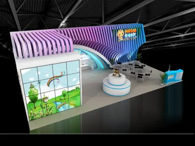 Exhibition - Area - 12X6-3DMAX2011-03 3D model