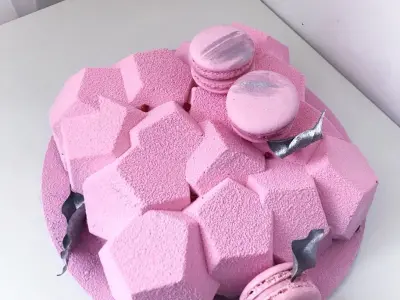 Emerald silicone bake form 3D print model