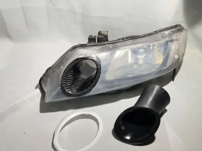 Civic Sedan 2007 Headlight Air Duct 3D print model