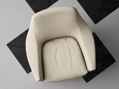 Dora high back 3D model