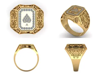 Ring od408 3D print model